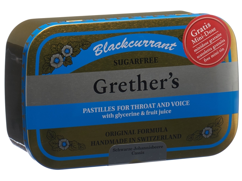 GRETHERS Blackcurrant Past o Z Ds 440 g