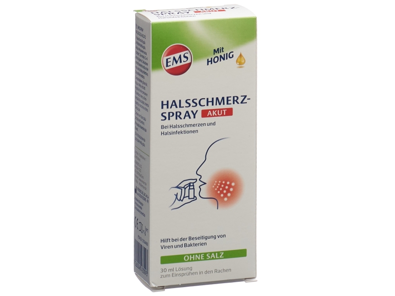 EMS Halsschmerzspray akut 30 ml