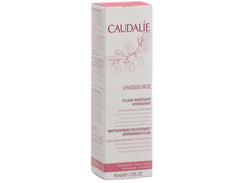 CAUDALIE Vinosource fluide matifiant & hydratant 40 ml