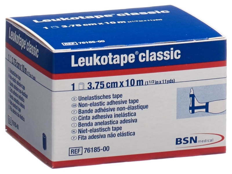 LEUKOTAPE classic Pflasterband 10mx3.75cm blau