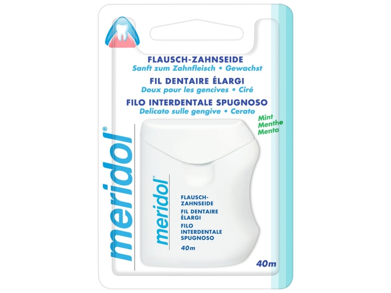 MERIDOL filo interdentale spugnoso 40 m cerato