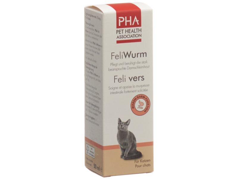 PHA Felidés vers pour chats gouttes flacon 50 ml