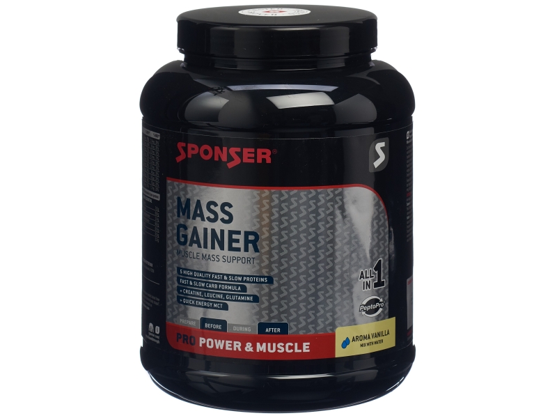 SPONSER mass gainer all-in-one boîte 1.2 kg