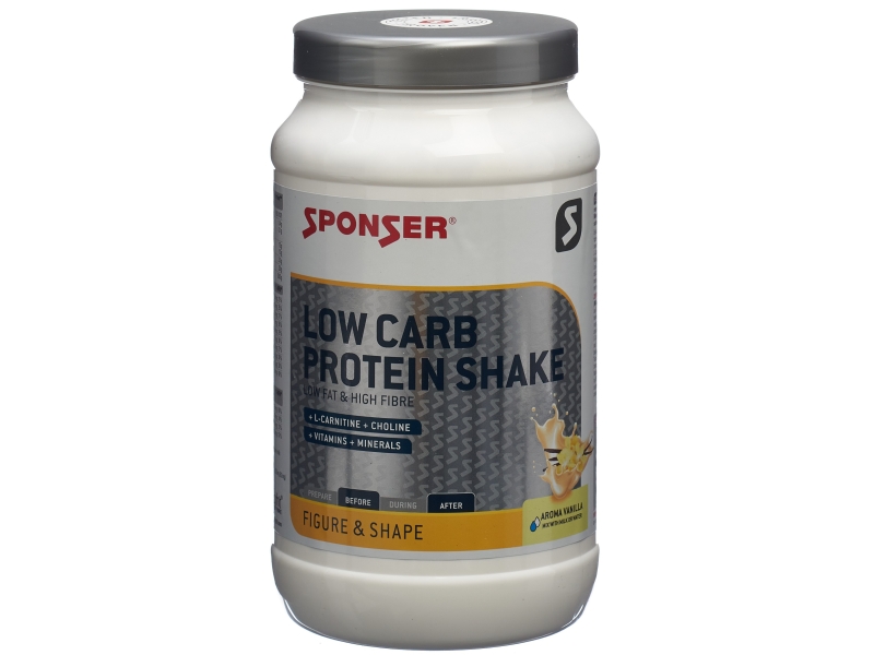 SPONSER Protein Shake m L-Carnitin Vanilla 550 g