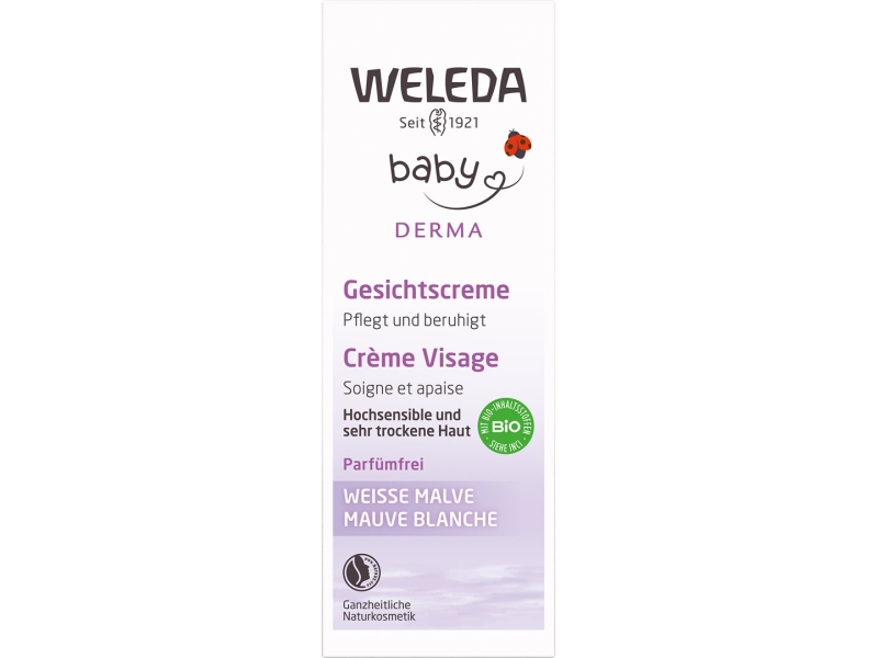 WELEDA BABY Derma Weisse Malve Gesichtscr 50 ml