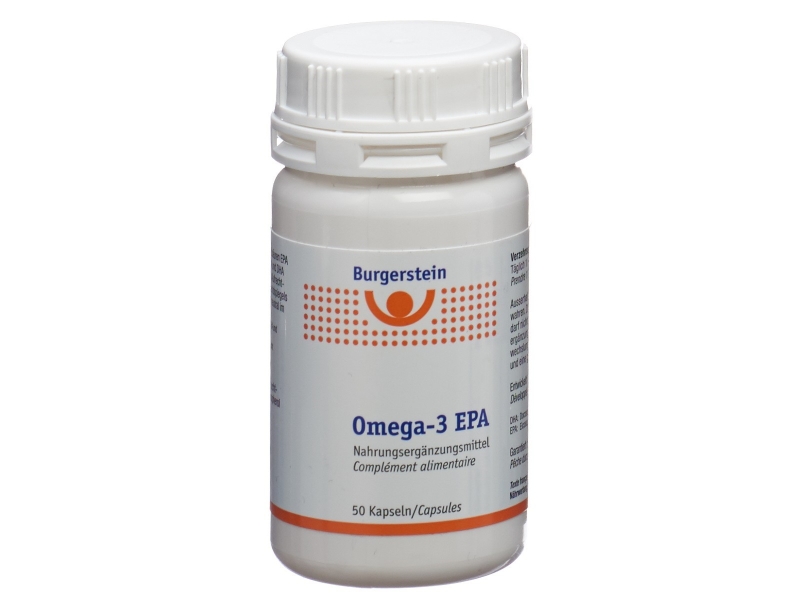 BURGERSTEIN Omega 3-EPA Kaps 50 Stk