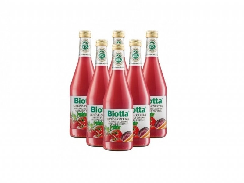 BIOTTA Gemüsecocktail Bio 6 Fl 5 dl