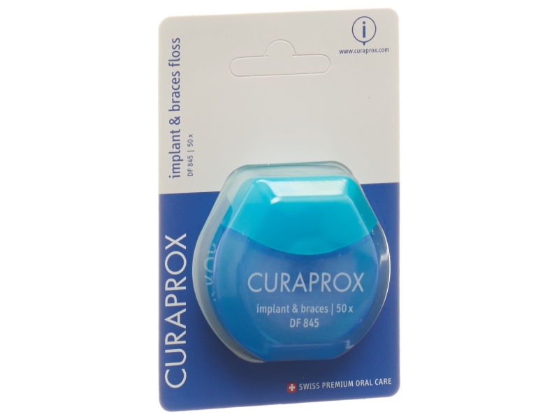 CURAPROX DF 845 Implant & Braces Floss 50 Stk