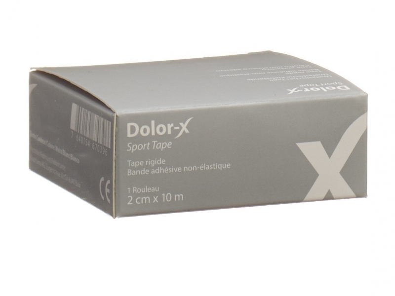 DOLOR-X Sport Tape 2cm x 10m bianco