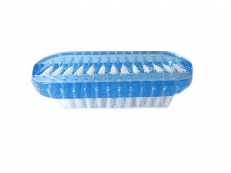 HERBA brosse ongles bleu clear frosted