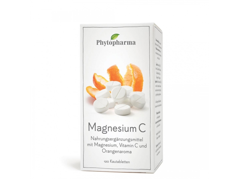 PHYTOPHARMA Magnesium C Kautablatten 120 Stück
