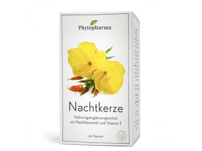 PHYTOPHARMA Nachtkerze Kapseln 500 mg 190 Stück