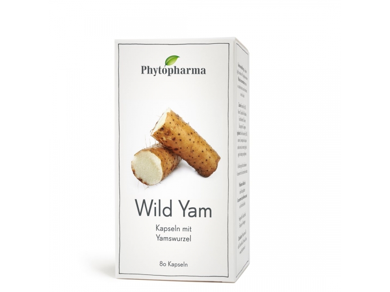 PHYTOPHARMA Wild Yam Kapseln 400 mg 80 Stück